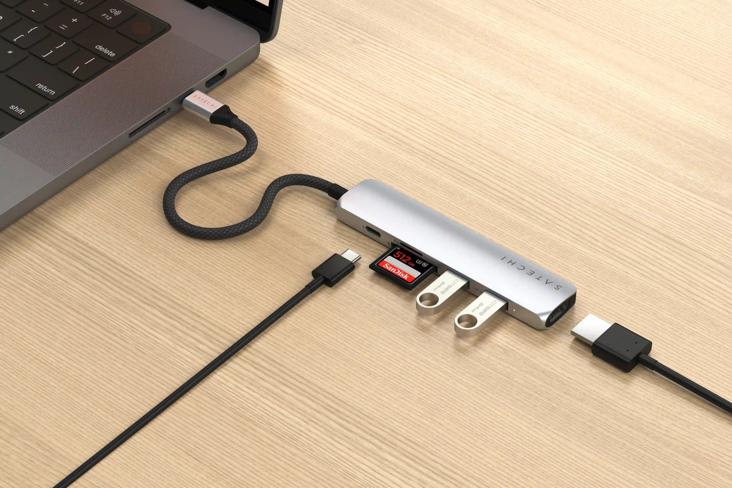 6-in-1 USB-C Slim Multiport Adapter - Image 9