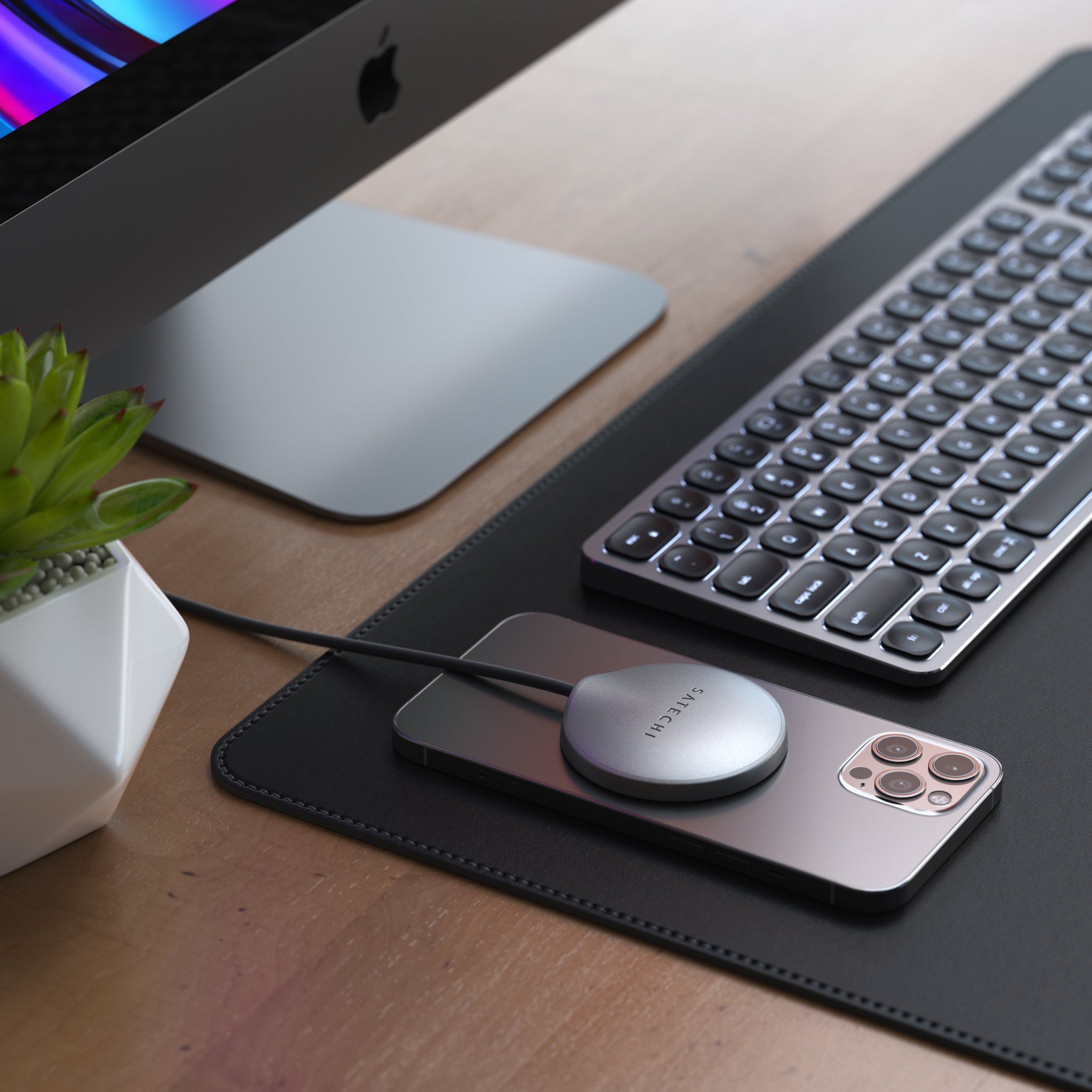 USB-C Magnetic Wireless Charging Cable - Image 2