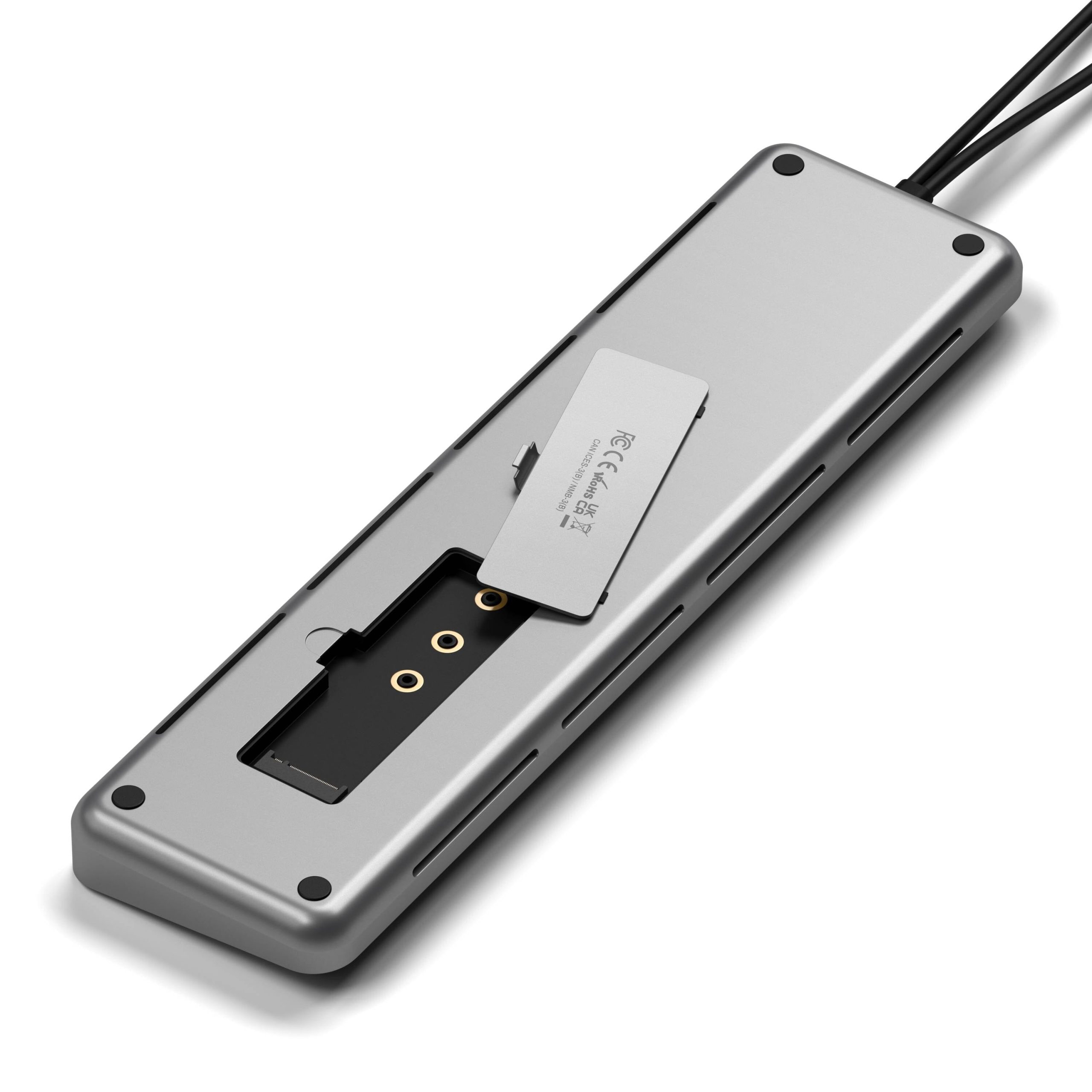 Dual Dock Stand - Docking Station with NVMe SSD Enclosure - Image 5
