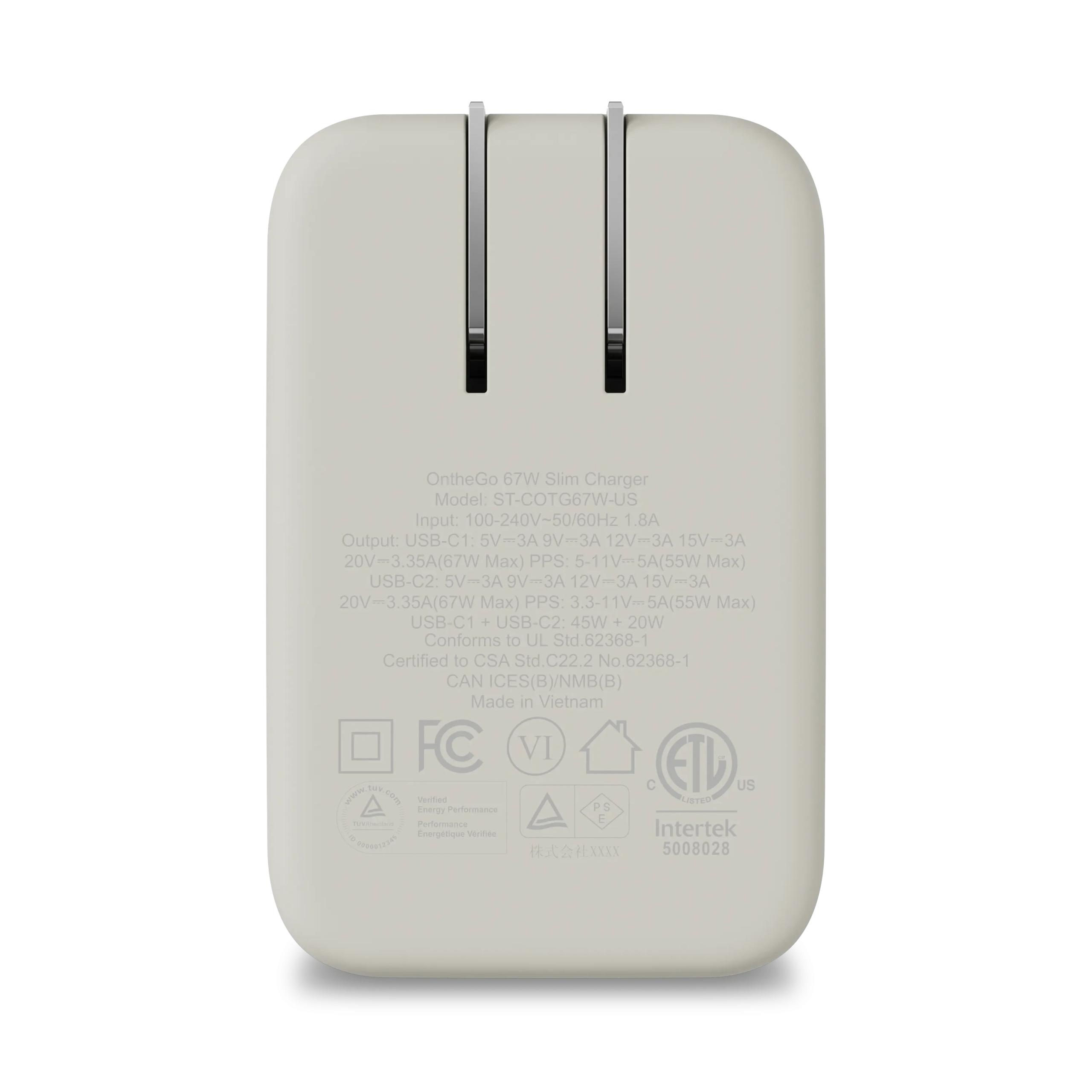 OntheGo 67W Slim Wall Charger - Image 13