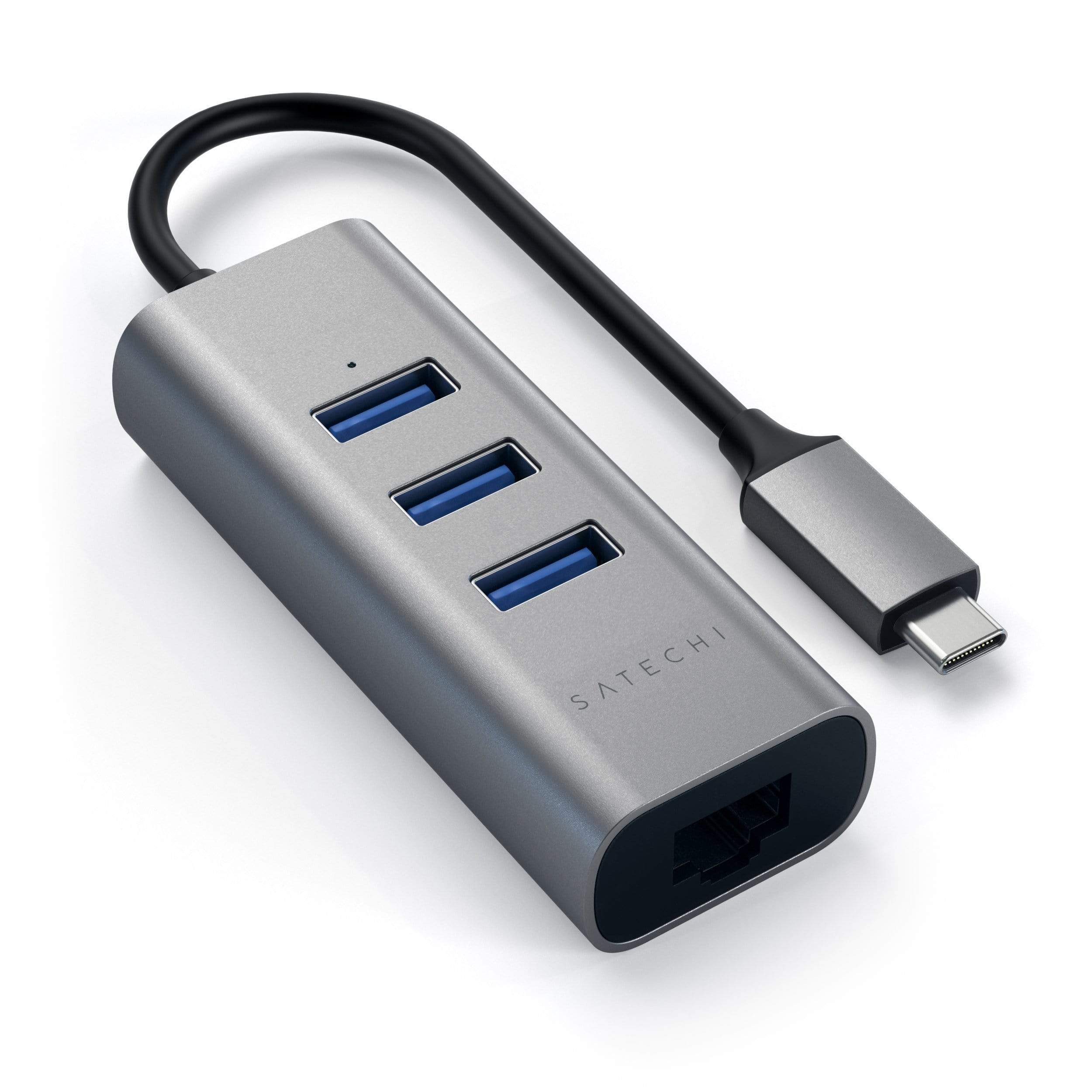 Type-C 2-in-1 USB Hub with Ethernet - Image 2