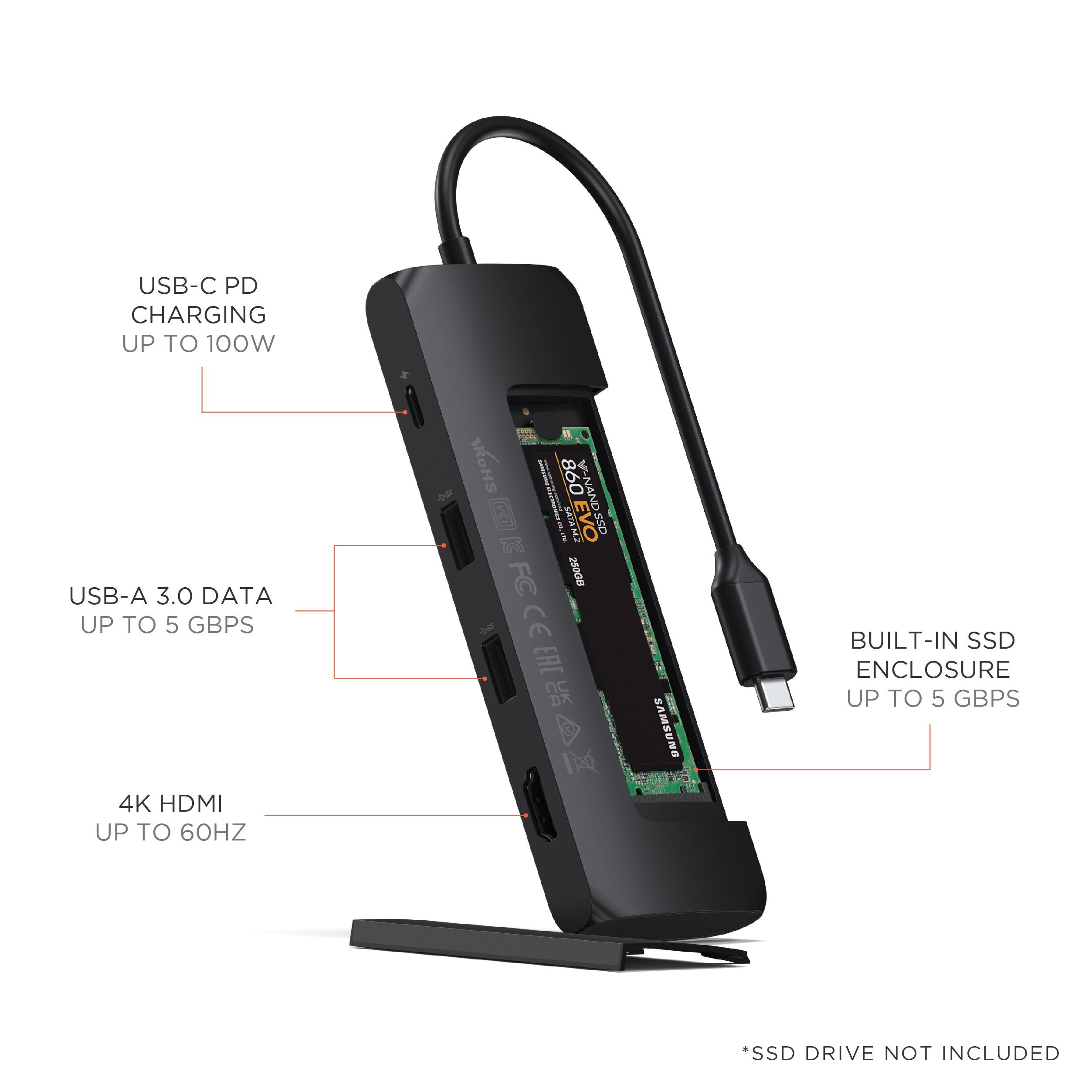 USB-C Hybrid Multiport Adapter - Image 7